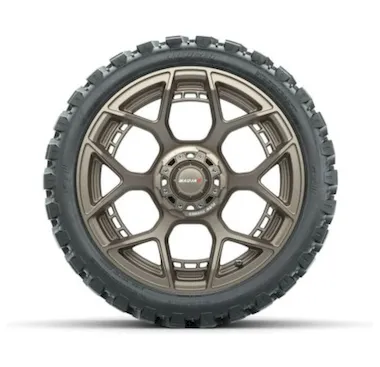 15x7 MadJax Flow Form Evolution with 23' nomad tires (available in several color options)